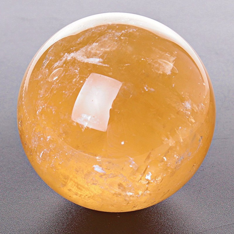 Souvenir Stone Interior Sphere Citrine (price per 100g), weight from 100g
