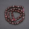 Garnet Natural Stone Beads, Tumbled, Diameter 9x10mm+/-, Length 40cm+