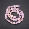 Natural Kunzite Stone Beads, Tumbled, Diameter 10x12 (+/-) mm, Length 38cm