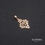 Xuping Sura Pendant 14x26mm 18k Gold Plated