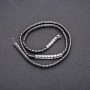 Hematite Beads on Thread Zigzag, Diameter 6x4x3(+-)mm, Length 40cm