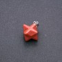 Merkaba Golden Sand Aventurine Pendant 10x10mm