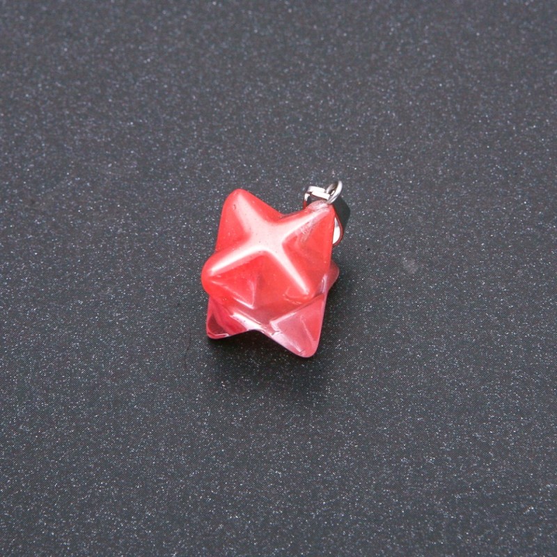 Merkaba Tourmaline Pendant 10x10mm