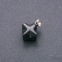 Merkaba Agate Pendant 10x10mm
