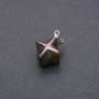 Merkaba Pendant Tiger's Eye 10x10mm