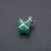 Merkaba Jade Pendant 10x10mm