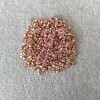 Rhinestones, pink colour, diameter 3(+/-)mm, pack/4g(+/-)
