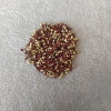 Rhinestones, brown colour, diameter 3.5(+/-)mm, pack/4g(+/-)