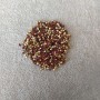 Rhinestones, brown colour, diameter 3.5(+/-)mm, pack/4g(+/-)