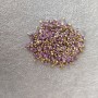 Rhinestones, purple colour, diameter 3.5(+/-)mm, pack/4g(+/-)