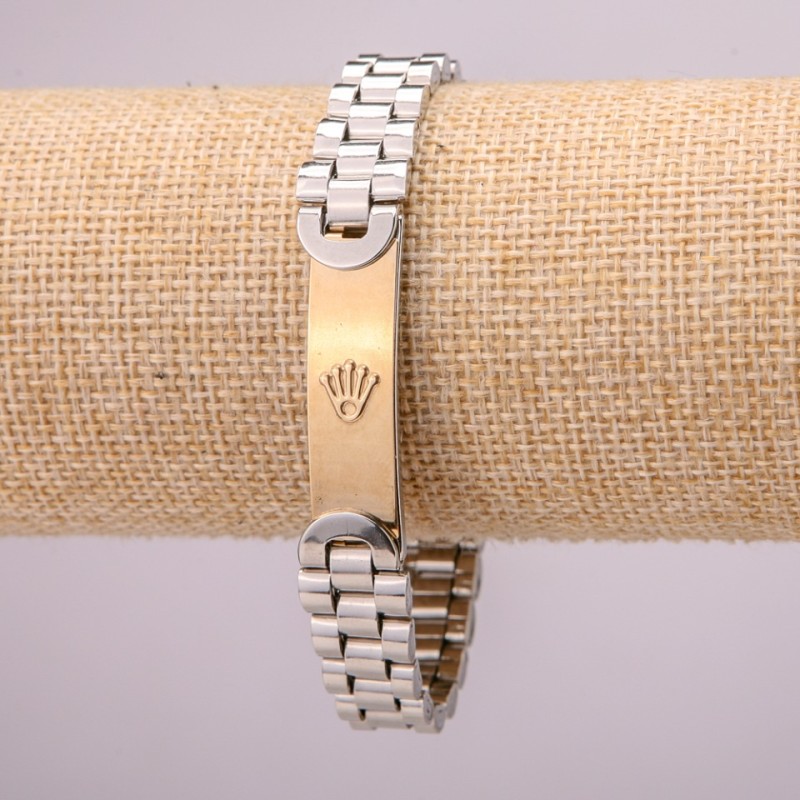 Stainless Steel Metal Bracelet with Clasp, Thickness 12mm, Length 21cm, Silver Colour