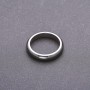 Hematite Ring, Smooth, 4mm Thick, Sizes 16, 17, 18, 19, 20, 21, 22