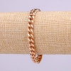 Xuping Bracelet, 7mm Thick, 19cm Length, Gold-Plated