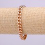 Xuping Bracelet, 7mm Thick, 19cm Length, Gold-Plated