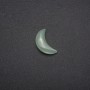Jade Souvenir Stone in Moon Shape 16x30x8(+-)mm
