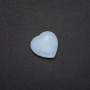 Moonstone Souvenir Stone in Heart Shape, 30x30x10(+/-)mm