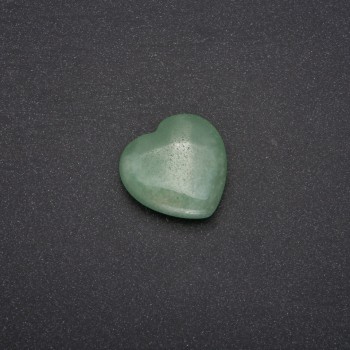 Jade Souvenir Stone in Heart Shape, 30x30x10(+/-)mm
