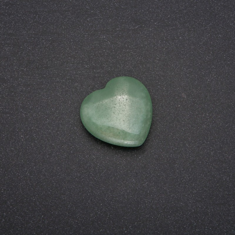 Jade Souvenir Stone in Heart Shape, 30x30x10(+/-)mm