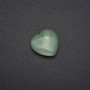 Jade Souvenir Stone in Heart Shape, 30x30x10(+/-)mm