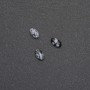 Cabochon Stone Snow Obsidian Apache Tears 8x5mm