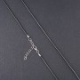 Price per Pack /10pcs. "Waxed" Cord for Pendants, Diameter 2.5mm, Length 60cm, Black