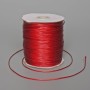 Findings Red "Waxed" Cord, diameter 1.5mm, spool, length 150m