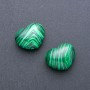 Souvenir Heart Malachite (+-)21x27mm