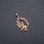 Xuping Gold Plating 18k Pendant with White Crystals 37x31x20mm +