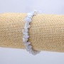 Natural Agate Stone Bracelet, 6mm+- Chips, 18cm Circumference