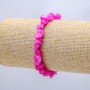 Natural Stone Bracelet, Toned Quartz, Chips 7mm+/-, Length 18cm