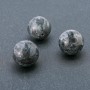 Natural Labradorite Stone Souvenir Sphere, Diameter 20mm+