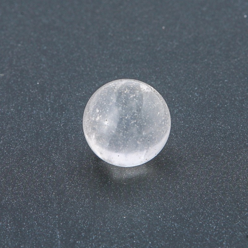 Natural Rock Crystal Stone Souvenir Sphere, Diameter 20mm+