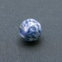 Natural Sodalite Stone Souvenir Sphere, Diameter 20mm+