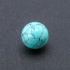 Turquoise (Pressed) Stone Souvenir Sphere, Diameter 20mm+