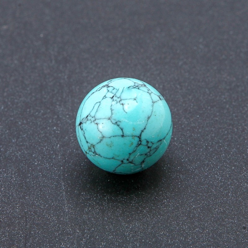 Turquoise (Pressed) Stone Souvenir Sphere, Diameter 20mm+