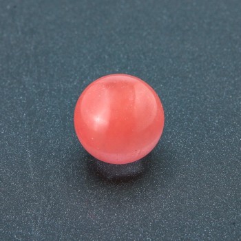 Natural Chalcedony Stone Souvenir Sphere, Diameter 20mm+