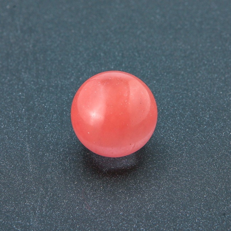 Natural Chalcedony Stone Souvenir Sphere, Diameter 20mm+