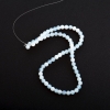 Moonstone Beads on Thread (Moonstone) Smooth Ball, diameter 6mm + -, thread length 37cm +