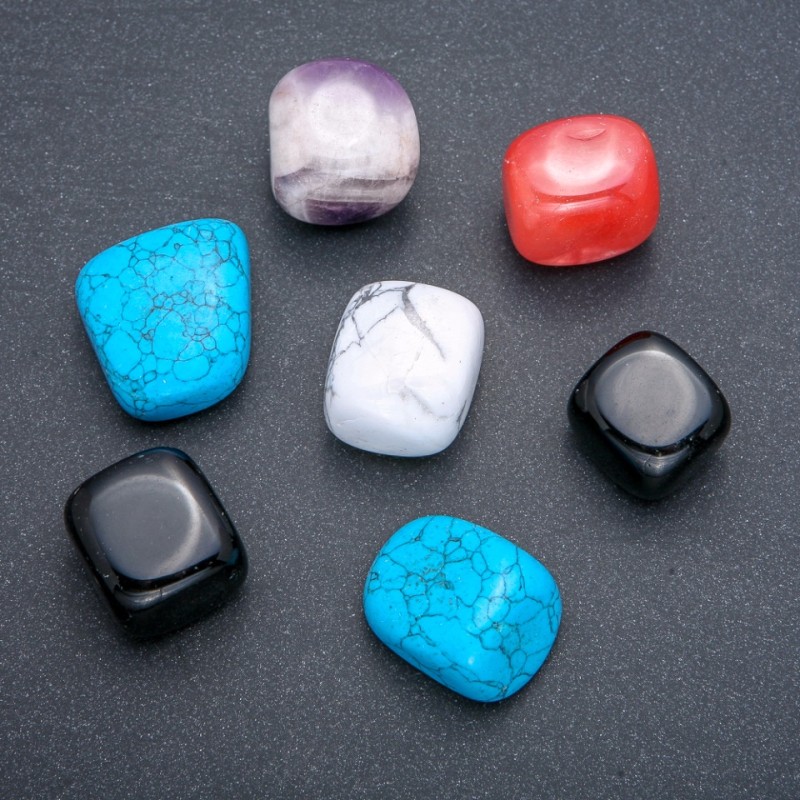 Natural Souvenir Stone Assorted Tumbled (per 100g +/-)