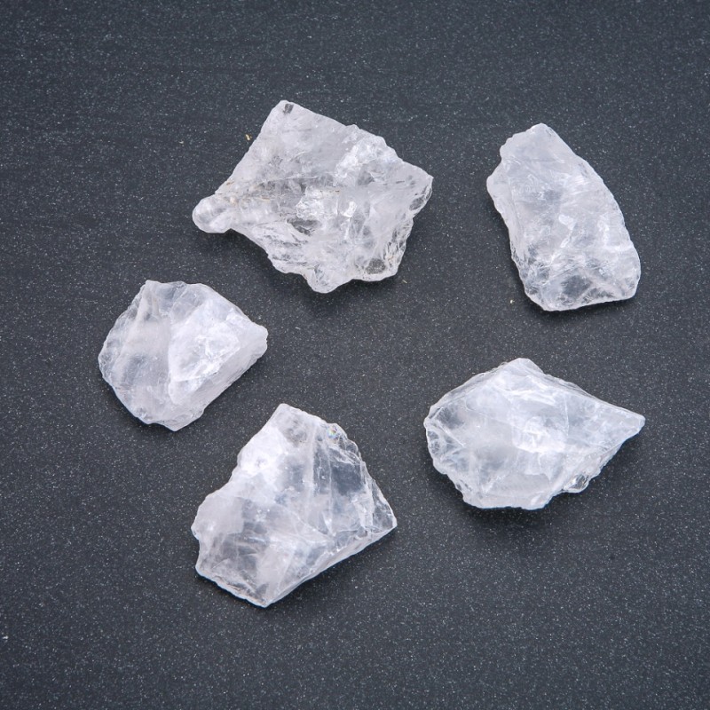 Natural Tumbled Souvenir Stone Rock Crystal ~14-37x10-26mm+/- (per 100g+/-)