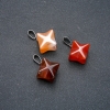 Merkaba Carnelian Pendant 10x10mm