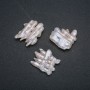Baroque Pearl Finding, 3x3.5(+/-)cm, through-hole, price per 1 pc