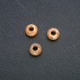 Pandora-style Bead, Natural Landscape Jasper, 14x7mm, hole diameter 5.5mm+