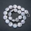 Baroque Pearl Strand, diameter 16mm, length 42cm+/-, petrol sheen