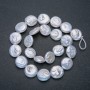 Baroque Pearl Strand, diameter 16mm, length 42cm+/-, petrol sheen