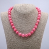 Tourmaline (Imitation) Necklace, Smooth Round Beads, 12mm Diameter, 48cm Length +