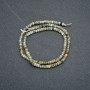 Natural Labradorite Faceted Rondelle Strand, 4x2.5mm Diameter, 39cm Length +