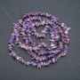 Natural Charoite Chip Strand, 7x2mm Diameter, 88cm Length +