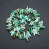 Natural Chrysoprase "Needle" Chip Strand, 15x5mm Diameter, 40cm Length +