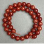 Red Jasper Beads (piece) smooth sphere, diameter 10mm, thread length 38cm +